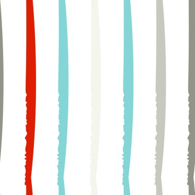 Dikey Çizgili Yaz Motifi. Modern Kusursuz Desen.