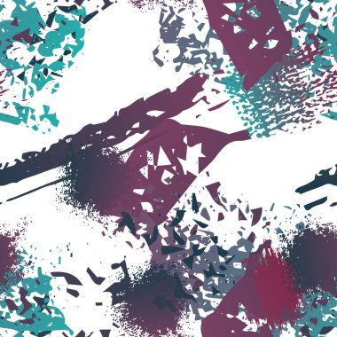 Pürüzsüz desen. Moda Konsepti. Sıkıntı 