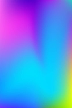 Holografik Vektör. Parlak Kapak. 