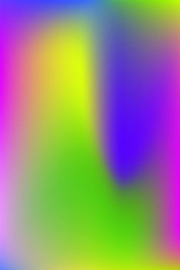 Holografik Vektör. Parlak Kapak. 