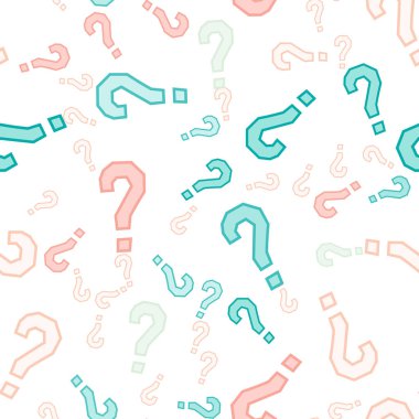 Kusursuz bir örnek. Soru işaretleri, şüphe, faq