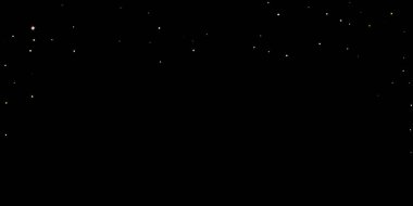 Altın Parıldayan Yıldızlar. Lüks Parlak Konfeti.