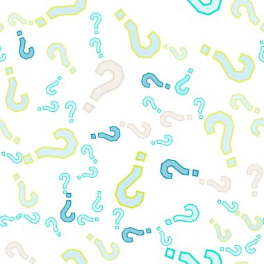 Kusursuz bir örnek. Soru işaretleri, şüphe, faq