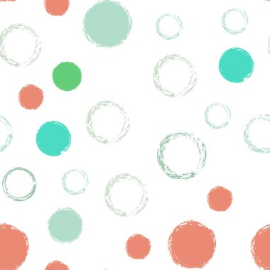 Renkli Polka Noktaları 