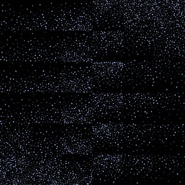 Gökkuşağı, yanardöner dikdörtgen, parlak konfeti.