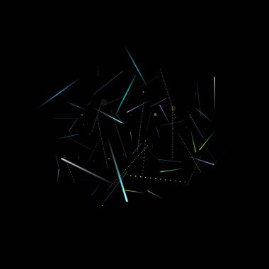 Hızlı Etki. Neon Hareketi. Parlak Dinamik.