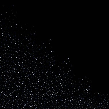 Gökkuşağı, yanardöner dikdörtgen, parlak konfeti.