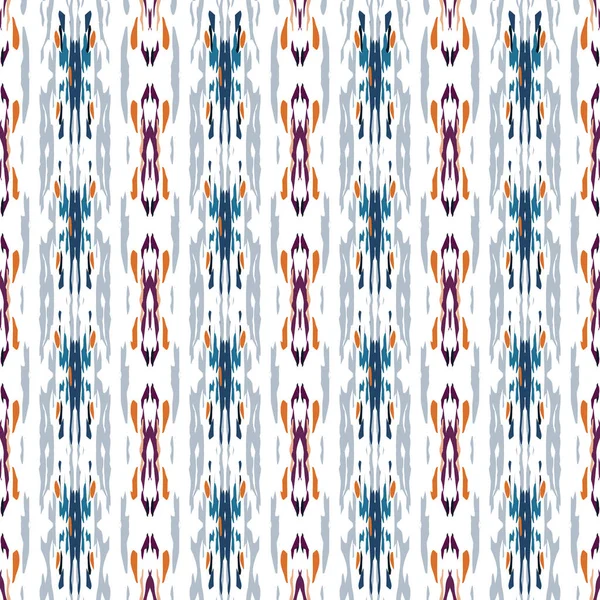 Des taches, Ikat. Tie Dye, Batik. Ornement. — Image vectorielle