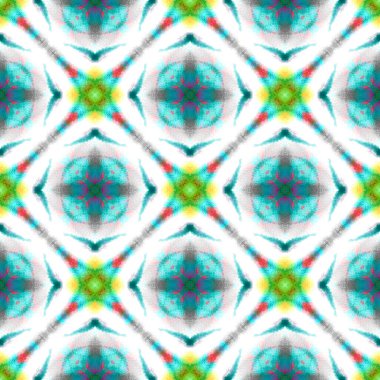 Geleneksel Grafik Madalyası. Mavi, Cyan, Indigo 