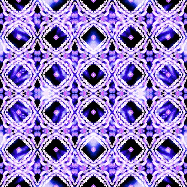 Mozaika powierzchniowa akwareli. Fioletowy, różowy, lawendowy — Zdjęcie stockowe