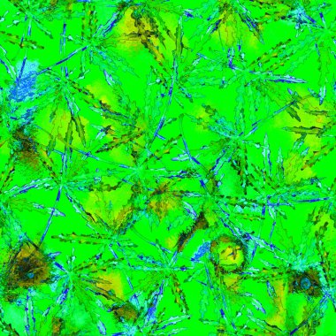 Esrar pürüzsüz suluboya deseni bırakır