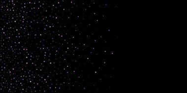 Mor parıltılı yıldız konfetisi küçük kıvılcım menekşesi