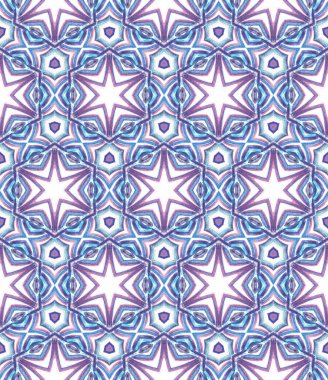 Geometrik, Bitmek bilmeyen Boyama. 