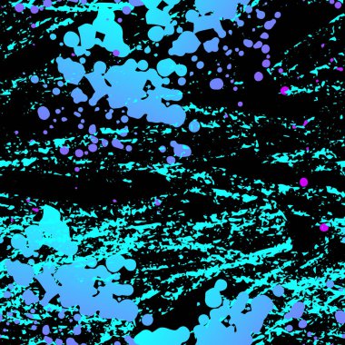 Su Sıçratma Şablonu. Moda Konsepti. 