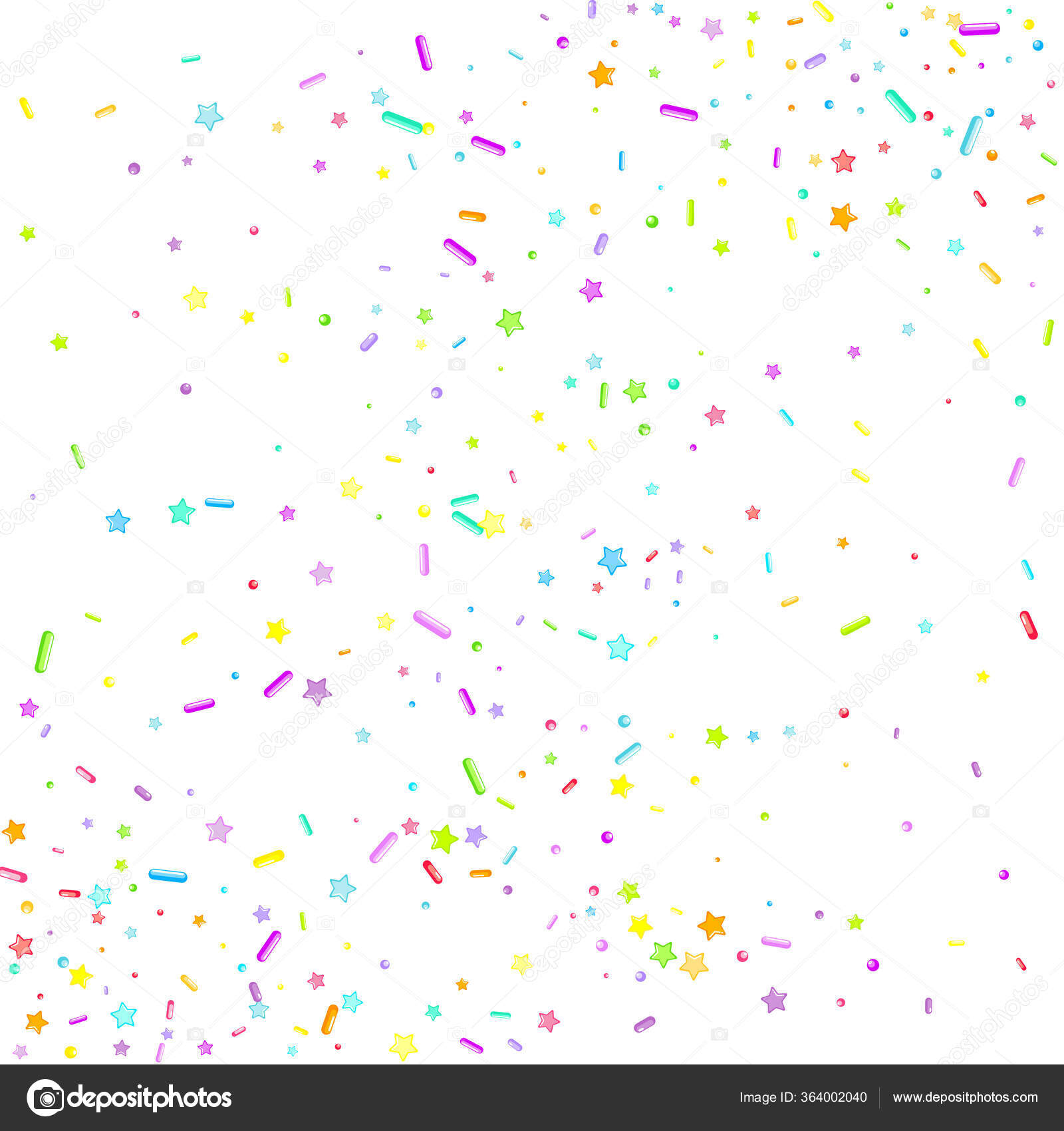 Sprinkles cupcakes vector fall Stock Vector by ©asha801209 364002040