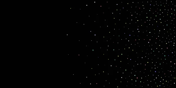 Glitter iriserende holografische Sparkle Confetti. — Stockvector