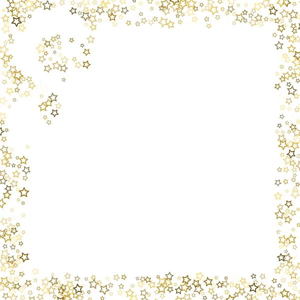 Brillo de oro confeti brillo — Vector de stock