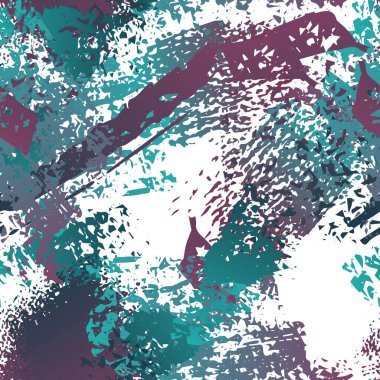 Mürekkep lekeleri kusursuz desen. Moda Konsepti. 