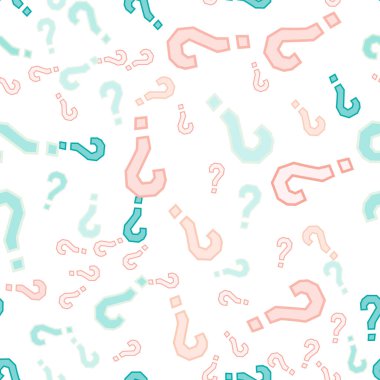 Kusursuz bir örnek. Soru işaretleri, şüphe, faq