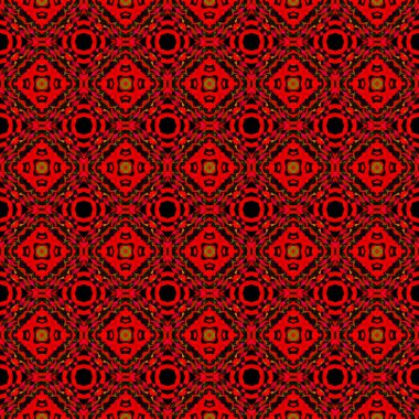 Modern Soyut Madalya. Turuncu, Kırmızı, Pembe 