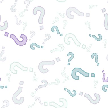 Kusursuz bir örnek. Soru işaretleri, şüphe, faq