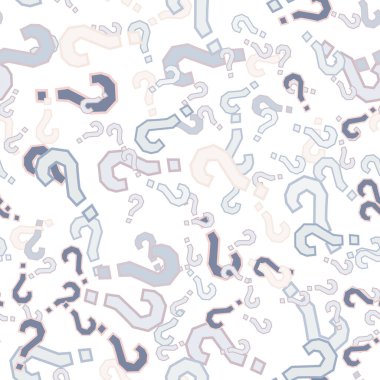 Kusursuz bir örnek. Soru işaretleri, şüphe, faq