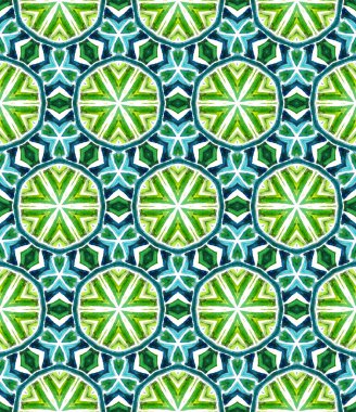 Geometrik, Bitmek bilmeyen Boyama. 