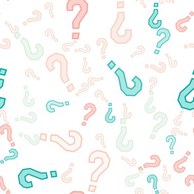 Kusursuz bir örnek. Soru işaretleri, şüphe, faq