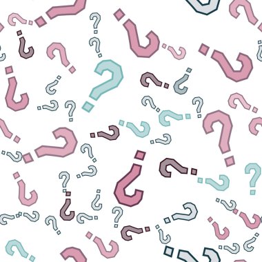 Kusursuz bir örnek. Soru işaretleri, şüphe, faq