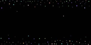 Parıldayan parlak gökkuşağı