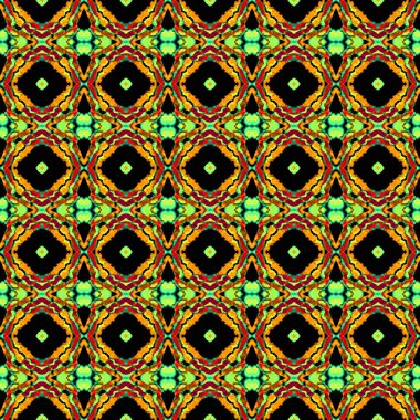 Geometrik kabile dokusu. Renk, Çokluortam, 