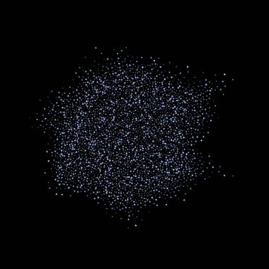 Gökkuşağı, yanardöner dikdörtgen, parlak konfeti.