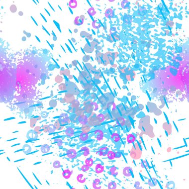 Mürekkep lekeleri kusursuz desen. Moda Konsepti. 