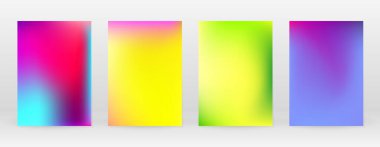 Pastel Soft. Gökkuşağı Gradyan Renk Ayarları Arkaplanı