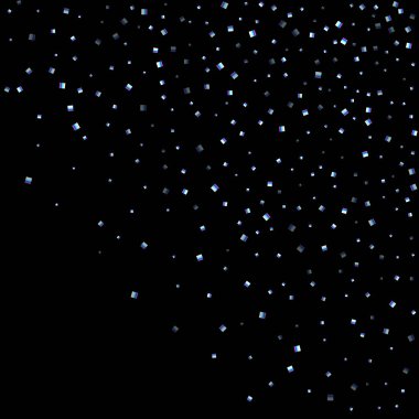 Gökkuşağı, yanardöner dikdörtgen, parlak konfeti.