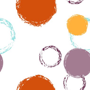 Renkli Polka Noktaları 