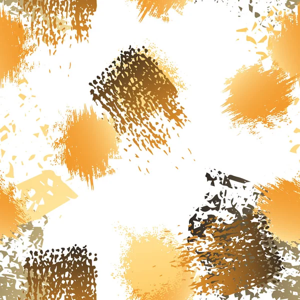 Surface de coup de pinceau éclaboussure. Aquarelle sans fin — Image vectorielle