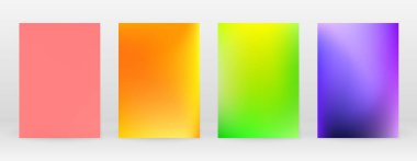 Pastel Soft. Gökkuşağı Gradyan Renk Ayarları Arkaplanı