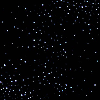 Gökkuşağı, yanardöner dikdörtgen, parlak konfeti.