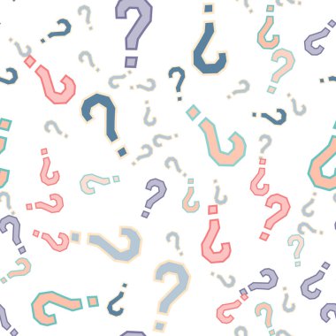 Kusursuz bir örnek. Soru işaretleri, şüphe, faq