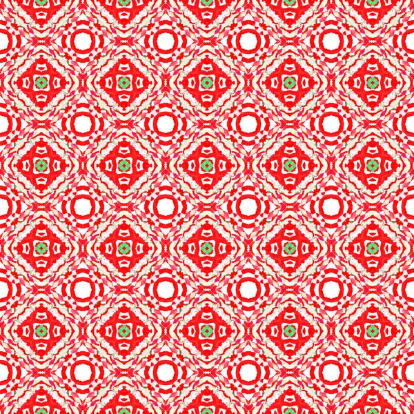 Chevron Geometric Arabesque. Laranja, vermelho, rosa — Fotografia de Stock