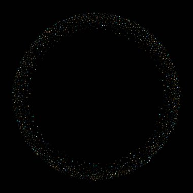 Altın, Mavi yıldızlar, çıkıntı, parlak konfeti. 