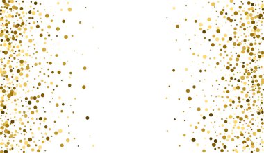 Sarı Nokta Yıldönümü Arkaplanı. Işık Dizisi Davetiyesi. Düşen Zemin. Sarı Parıltılı Mutlu Kartpostal. Yuvarlak Festivalsel Arkaplan.