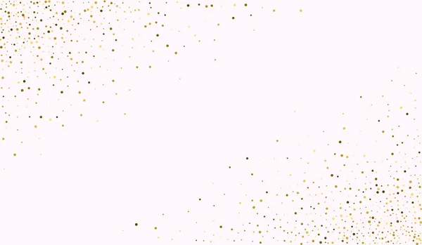 ピンクサークルライトイラスト。アート・ドット・バナー。黄金のデザイン。ピンクグローベクトル壁紙スプラッシュ高級カード. — ストックベクタ