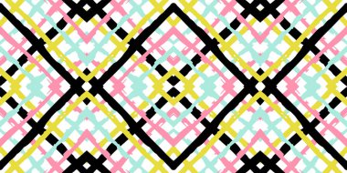 Pembe Şirin Donanma Vektörü Kusursuz Şablon. Retro 