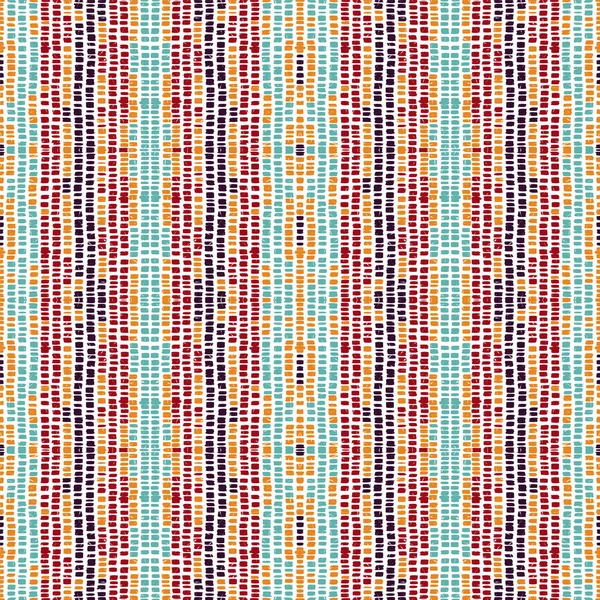 Gele Stroke Line Vector naadloos patroon. Grafische streep textuur. Blauwe Mexicaanse beroerte patroon. Amerikaans abstract streep roze patroon. — Stockvector
