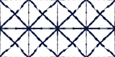 Soğuk Batik Vektör Kusursuz Desen. 