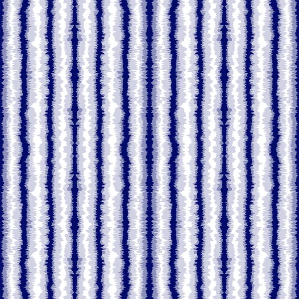 Indigo Chevron Vector padrão sem costura . — Vetor de Stock