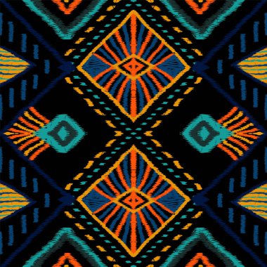 Maroon Drawn Kabilesi. Kırmızı Halı Vektörü Kusursuz Desen. Etnik Shibori soyut süsü. Gloss Özbek Zarif Yazdırma. Moda Ikat Endonezya.