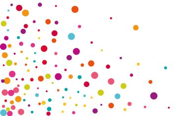 Gökkuşağı Tozlu Sancak. Beyaz Bağımsızlık Çemberi Çizimi. Festival Arkaplanı. Karnaval Gökkuşağı Deseni.